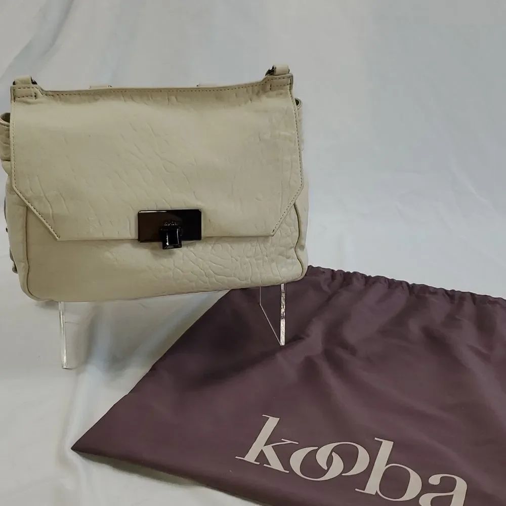Kooba Gable Satchel in Stone